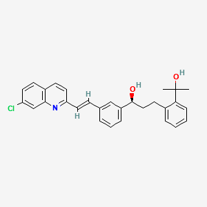 (S)-1-(3-(2-(7-Chloro-2-quinolinyl)ethenyl)phenyl)-3-(2-(1-hydroxy-1-methylEthyl)-phenyl)propanol(Montelukastintermediate) structure, CAS 142569-70-8