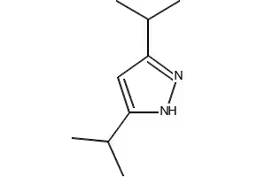 3,5-Diisopropylpyrazole structure, CAS 17536-00-4