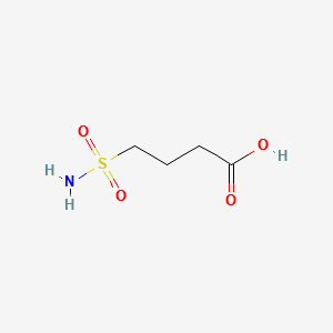 4-Sulfamoylbutyricacid structure, CAS 175476-52-5