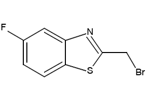 2-(Bromomethyl)-5-fluoro-1,3-benzothiazole structure, CAS 143163-70-6