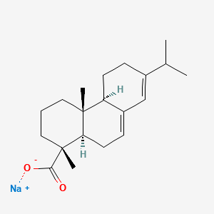 Abieticacidsodium structure, CAS 14351-66-7