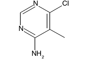 6-Chloro-5-Methylpyrimidin-4-amine structure, CAS 14394-56-0