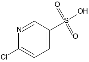 6-Chloropyridine-3-sulfonicacid structure, CAS 17624-08-7