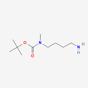 N-(3-Aminopropyl)-N-methylcarbamicacidtert-butylester structure, CAS 144222-23-1