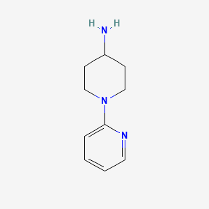 (1-Pyridin-2-yl)piperidin-4-amine structure, CAS 144465-94-1