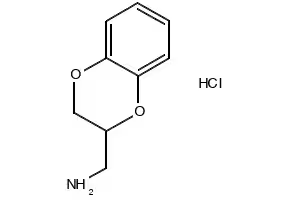 1-(2,3-Dihydro-1,4-benzodioxin-2-yl)methanaminehydrochloride structure, CAS 1446-27-1