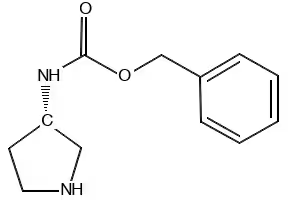 (S)-3-N-Cbz-Aminopyrrolidine structure, CAS 176970-12-0