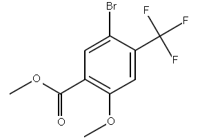 Methyl2-methoxy-5-(trifluoromethyl)benzoate structure, CAS 177174-47-9