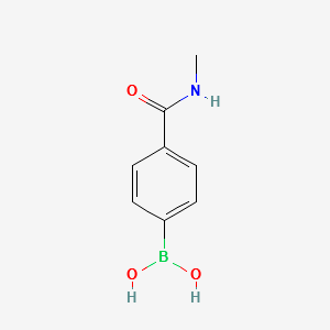 4-(N-methylaminocarbonyl)phenylboronicacid structure, CAS 121177-82-0