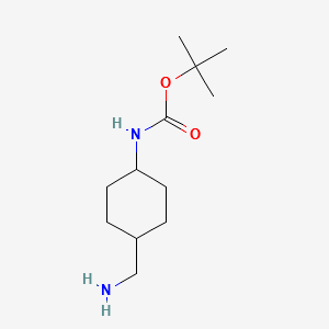 Tert-butyltrans-l-4-aminomethylcyclohexylcarbamate structure, CAS 177583-27-6