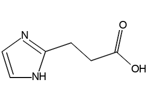 3-(1H-Imidazol-2-yl)-propionicacid structure, CAS 178388-79-9