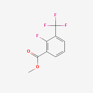 2-Fluoro-3-(trifluoromethyl)phenylaceticacid structure, CAS 178748-05-5