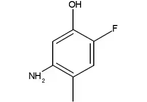 5-Amino-4-fluoro-2-Methylphenol structure, CAS 122455-85-0