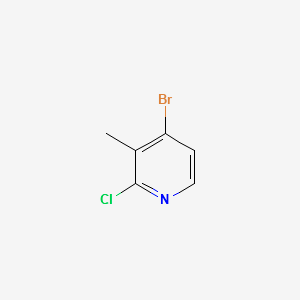 4-Bromo-2-chloropicoline structure, CAS 128071-86-3