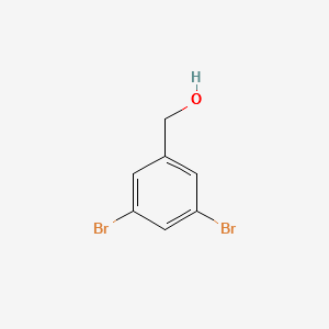 3,5-Dibromobenzylalcohol structure, CAS 145691-59-4