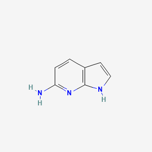 1H-Pyrrolo[2,3-b]pyridin-6-amine structure, CAS 145901-11-7