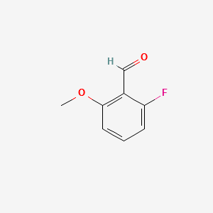 2-Fluoro-6-methoxybenzaldehyde structure, CAS 146137-74-8