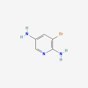 2,5-Diamino-3-bormopyridine structure, CAS 114292-91-0