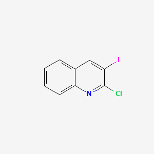 2-Chloro-3-iodoquinoline structure, CAS 128676-85-7