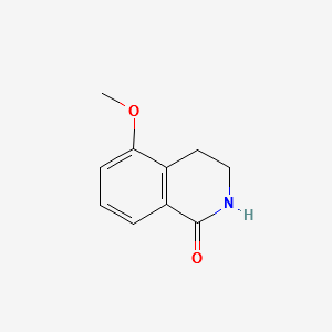 5-Methoxy-3,4-dihydro-1(2H)-isoquinolinone structure, CAS 129075-49-6