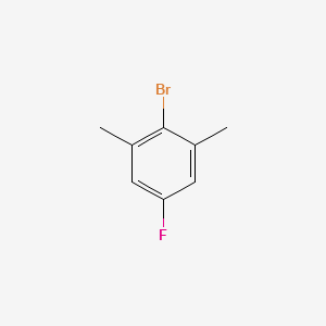 2-Bromo-5-chloro-1,3-dimethylbenzene structure, CAS 14659-58-6