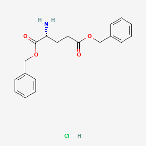(R)-dibenzyl2-aminopentanedioatehydrochloride structure, CAS 146844-02-2
