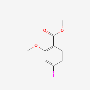 Methyl4-iodo-2-methoxybenzoate structure, CAS 148490-97-5
