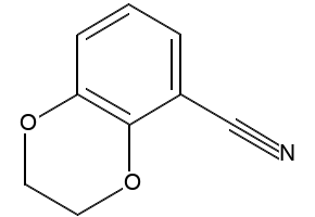 2,3-Dihydrobenzo[b][1,4]dioxine-5-carbonitrile structure, CAS 148703-14-4