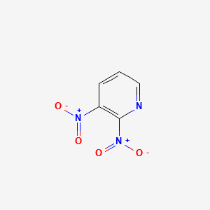 2,3-Dinitropyridine structure, CAS 14916-60-0