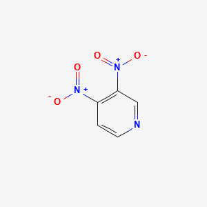 3,4-Dinitropyridine structure, CAS 14916-69-9