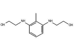 2,6-Bis[(2-hydroxyEthyl)amino]toluene structure, CAS 149330-25-6