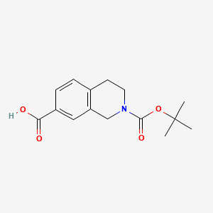 7-Isoquinolinecarboxylicacid-N-tertbutylester structure, CAS 149353-95-7