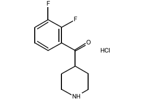(3,4-Difluorophenyl)piperidine-4-yl-methanone structure, CAS 149452-43-7