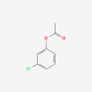 3-Chlorophenylacetate structure, CAS 13031-39-5