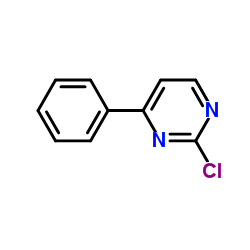 2-Chloro-4-phenylpyrimidine structure, CAS 13036-50-5