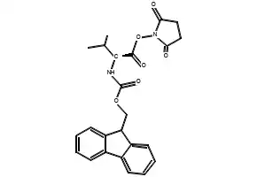 Fmoc-Val-OSu structure, CAS 130878-68-1