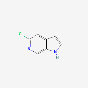 5-Chloro-6-azaindole structure, CAS 131084-55-4