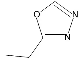 2-Ethyl-1,3,4-oxadiazole structure, CAS 13148-61-3