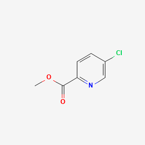 5-Chloropyridine-2-carboxylicacidmethylester structure, CAS 132308-19-1