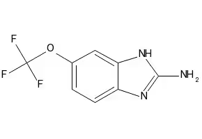 6-(Trifluoromethoxy)-1H-benzimidazol-2-aminehydrochloride structure, CAS 132877-28-2