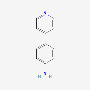 4-(Pyridin-4-yl)aniline structure, CAS 13296-04-3