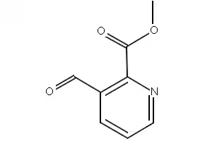 Methyl3-formyl-2-pyridinecarboxylate structure, CAS 133155-82-5