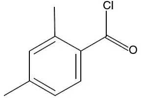 2,4-Dimethylbenzoylchloride structure, CAS 21900-42-5