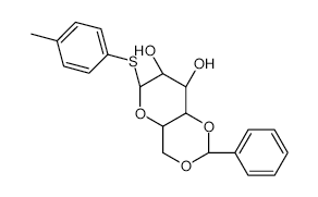 4-Methylphenyl4,6-O-[(R)-phenylmethylene]-1-thio-beta-D-glucopyranoside structure, CAS 219518-19-1