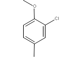 3-Chloro-4-methoxytoluene structure, CAS 22002-44-4