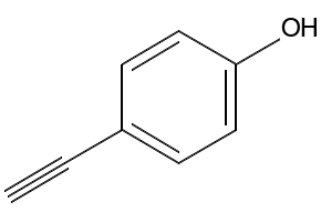 4-Ethynyl-phenol structure, CAS 2200-91-1