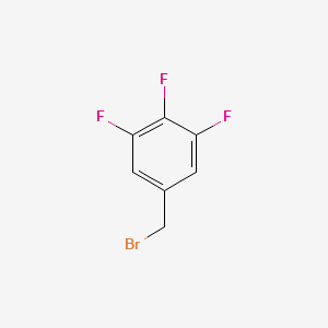 3,4,5-Trifluorobenzylbromide structure, CAS 220141-72-0