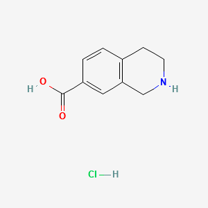 7-Isoquinolinecarboxylicacid structure, CAS 220247-71-2