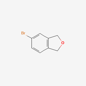 5-Bromo-1,3-dihydro-isobenzofuran structure, CAS 220513-49-5