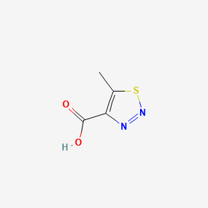 5-Methyl-1,2,3-thiadiazole-4-carboxylicacid structure, CAS 22097-10-5